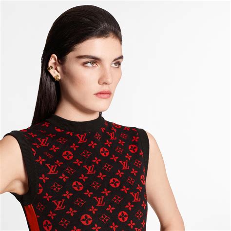 louis vuitton vestito|louis vuitton sleeveless dress.